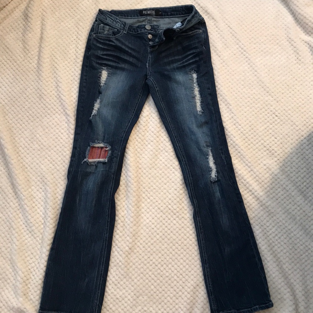 Premiere by Rue 21 Distressed Jeans